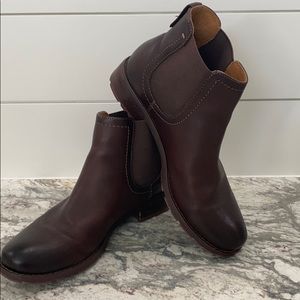 Sofft dark brown booties